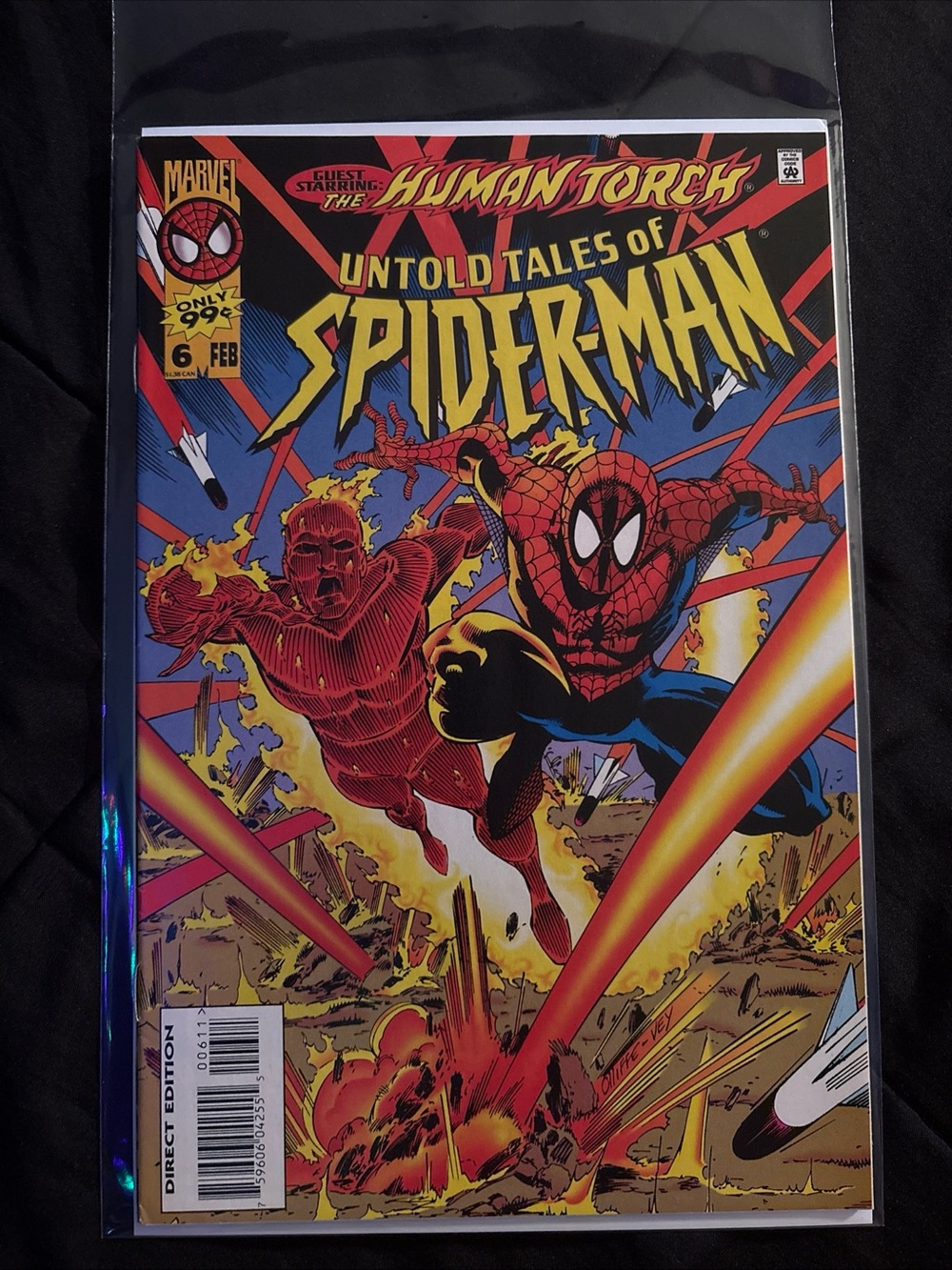Untold Tales of Spider-Man #6 Starring The Human Torch (1995 Marvel)